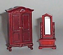Wardrobe and Mirror