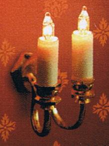 Double Candle Wall Lamp